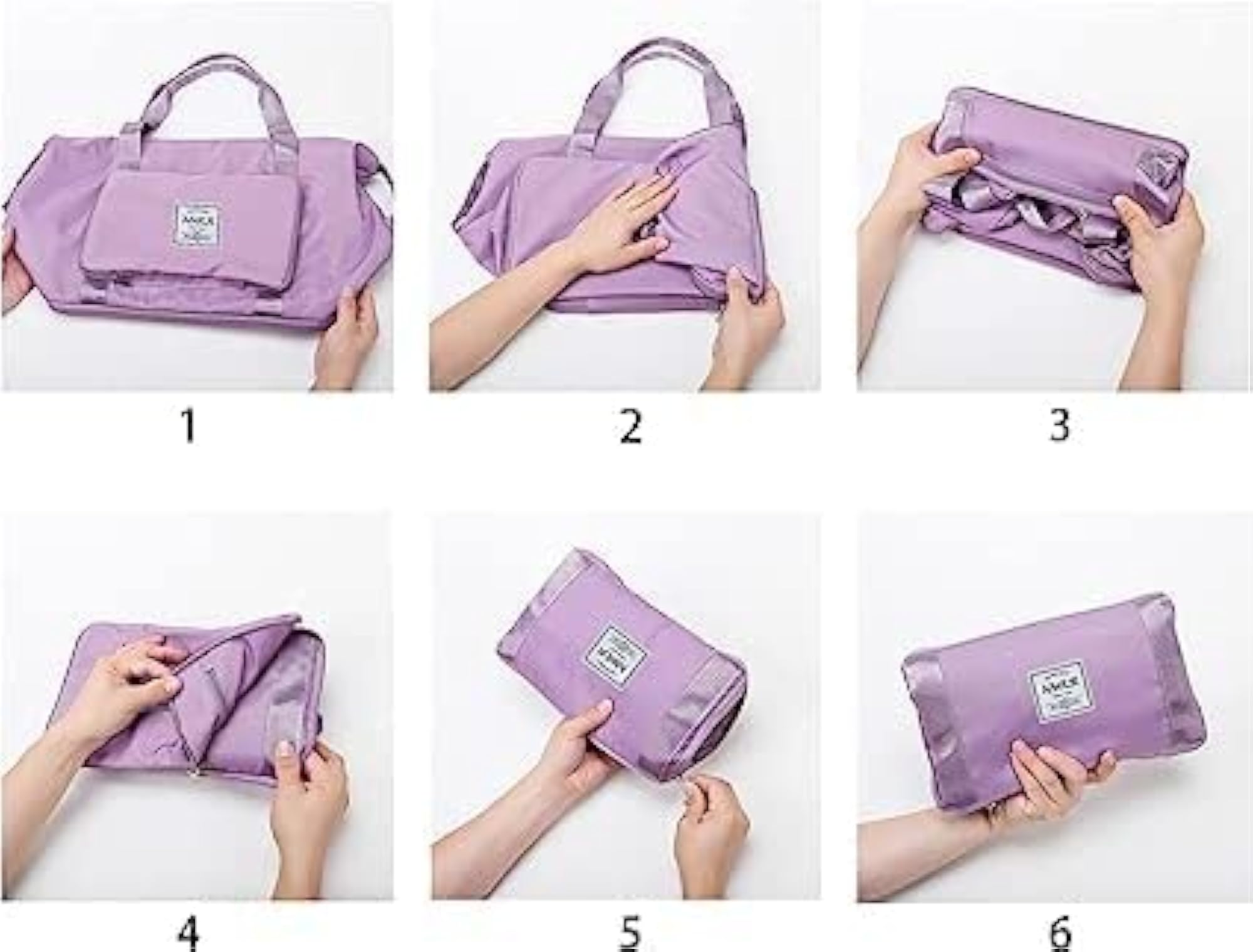 Foldable Waterproof Travel Bag for Women, Large Capacity